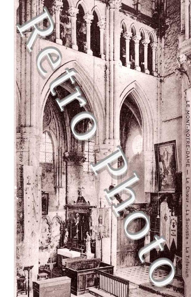 Le Choeur - la Sacristie  - le Triforium
