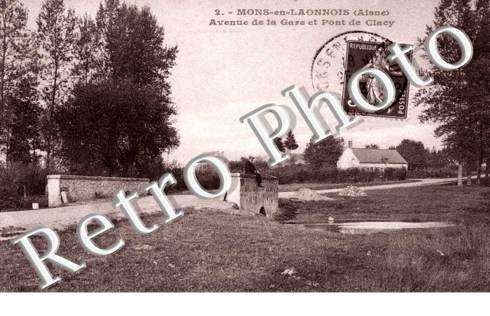 Avenue de la Gare et Pont de Clacy