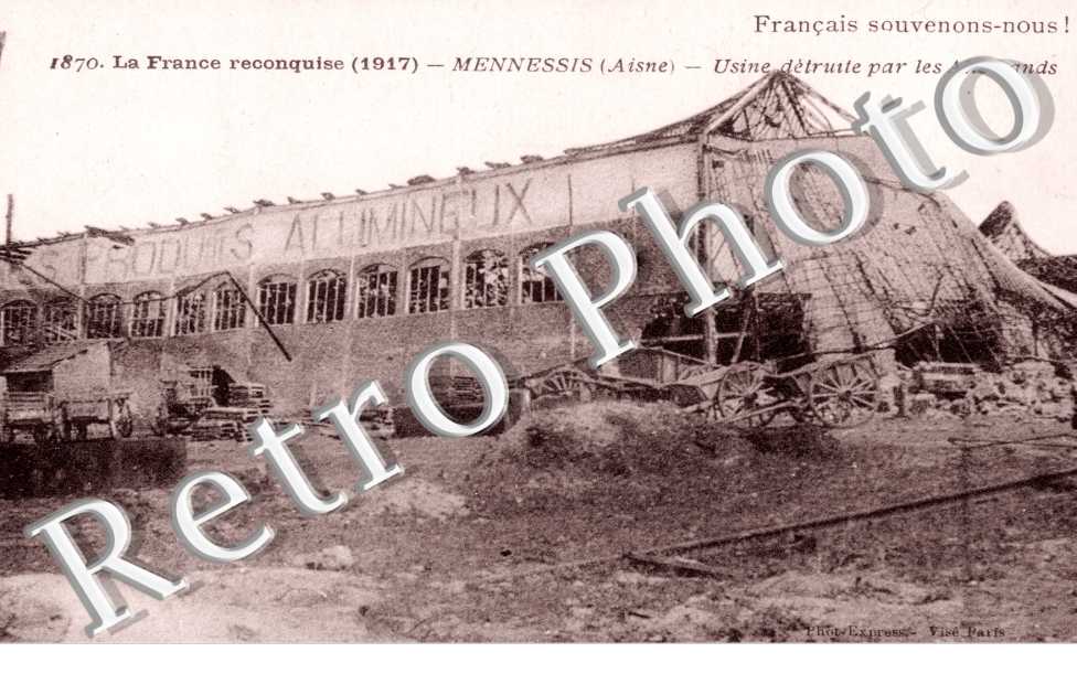 Usine detruite par les Allemands