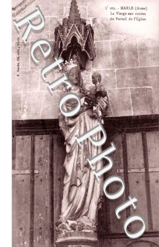 Portail de l'eglise la Vierge aux raisins