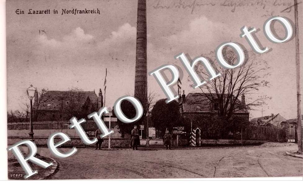 ein Lazarett  Feldpostkarte
