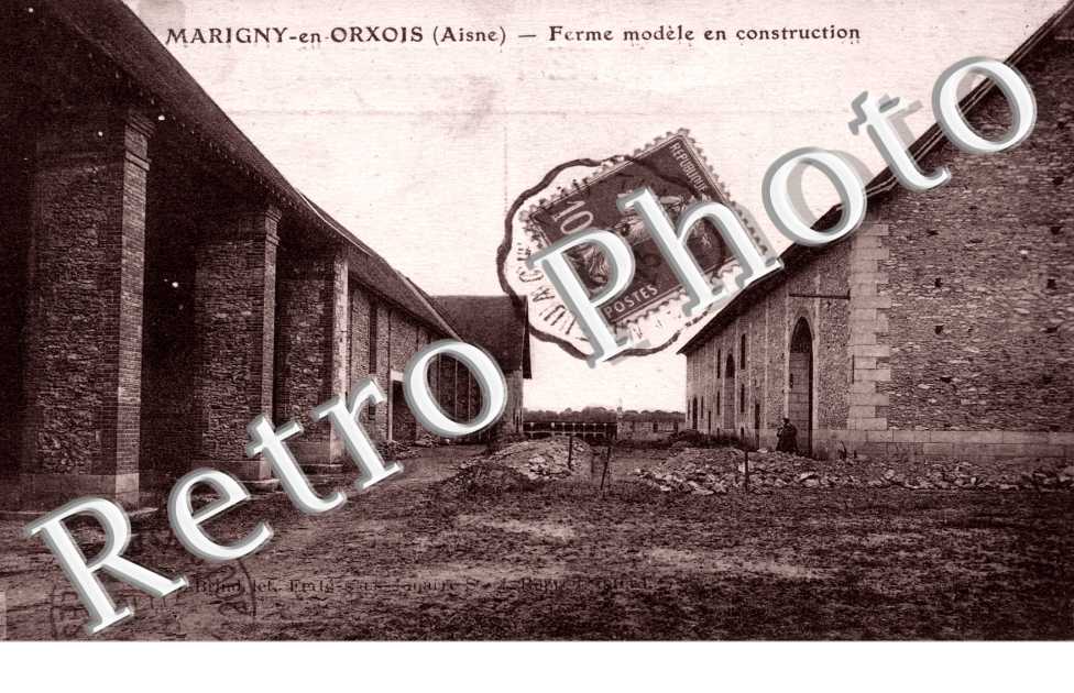ferme modele en construction