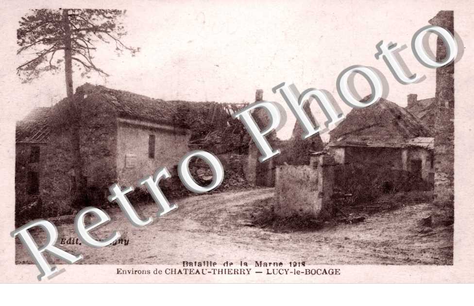 Vue du Centre detruit
