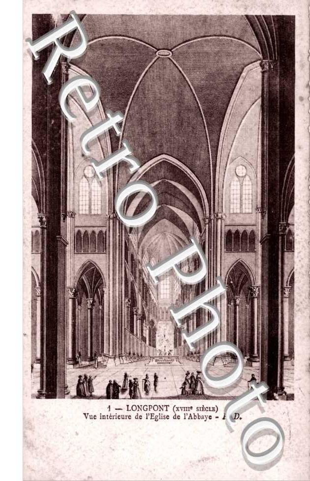 vue interieure de l&#039;eglise de l&#039;abbaye