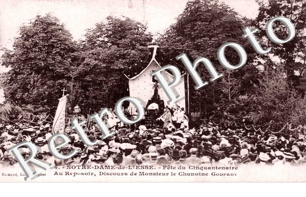 Notre Dame de Liesse  Fete du cinquantenaire Au Reposoir