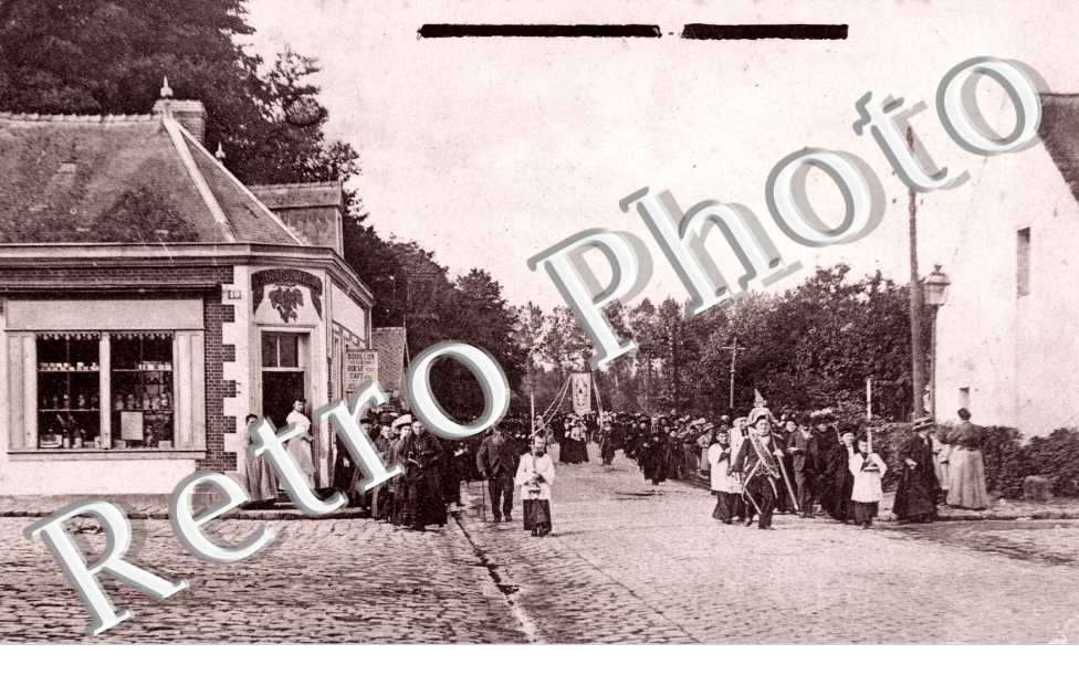 notre dame de liesse, procession pendant le pelerinage