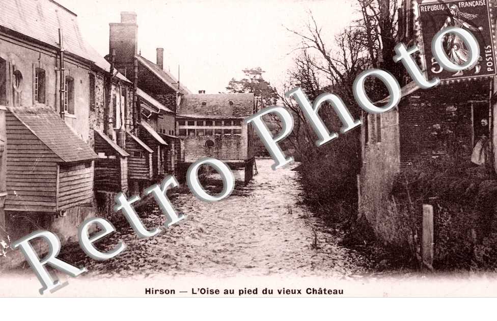 L&#039;Oise au pied du Vieux Chateau