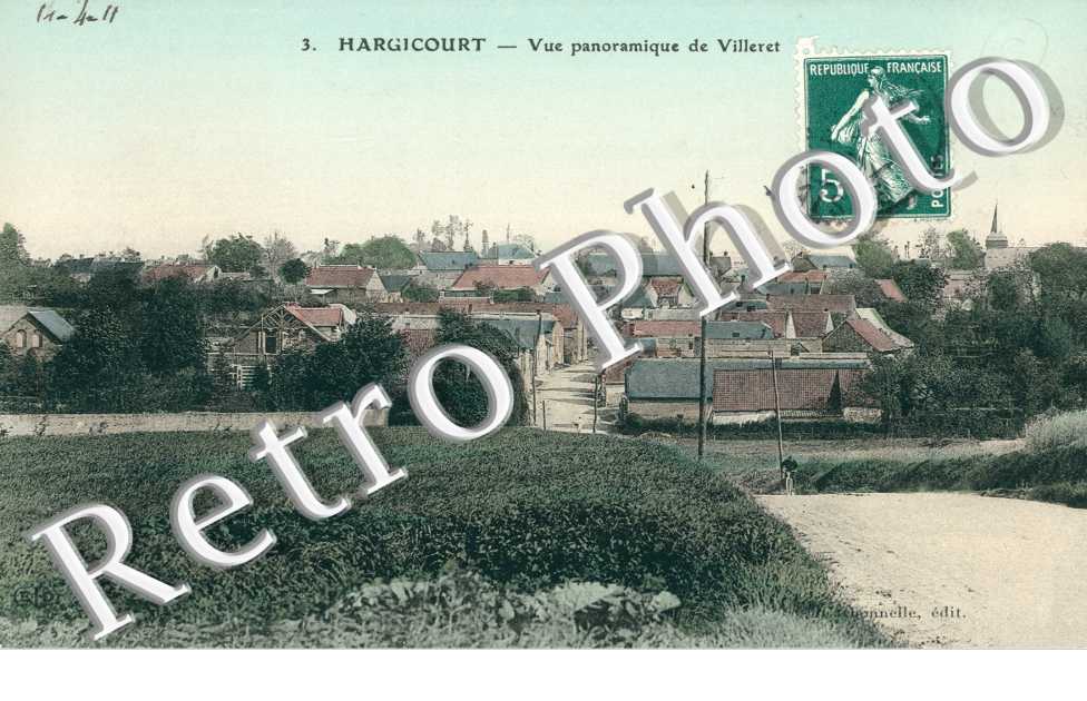 Vue panoramique de Villeret