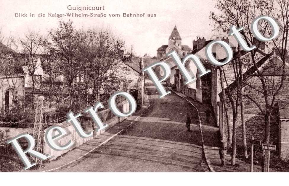 Kaiser Wilhelm von Bahnhof aus