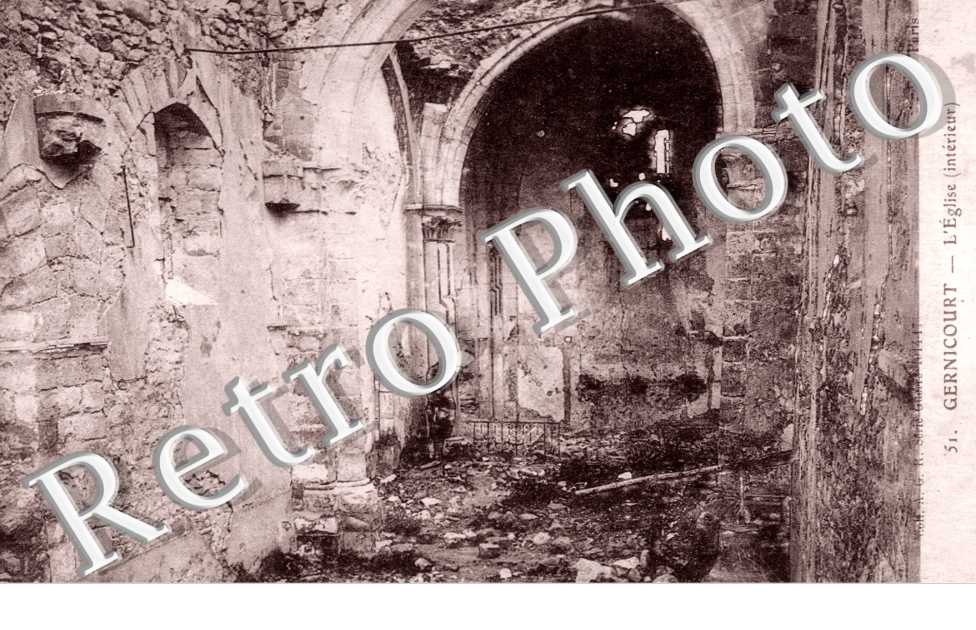 l&#039;eglise en ruines