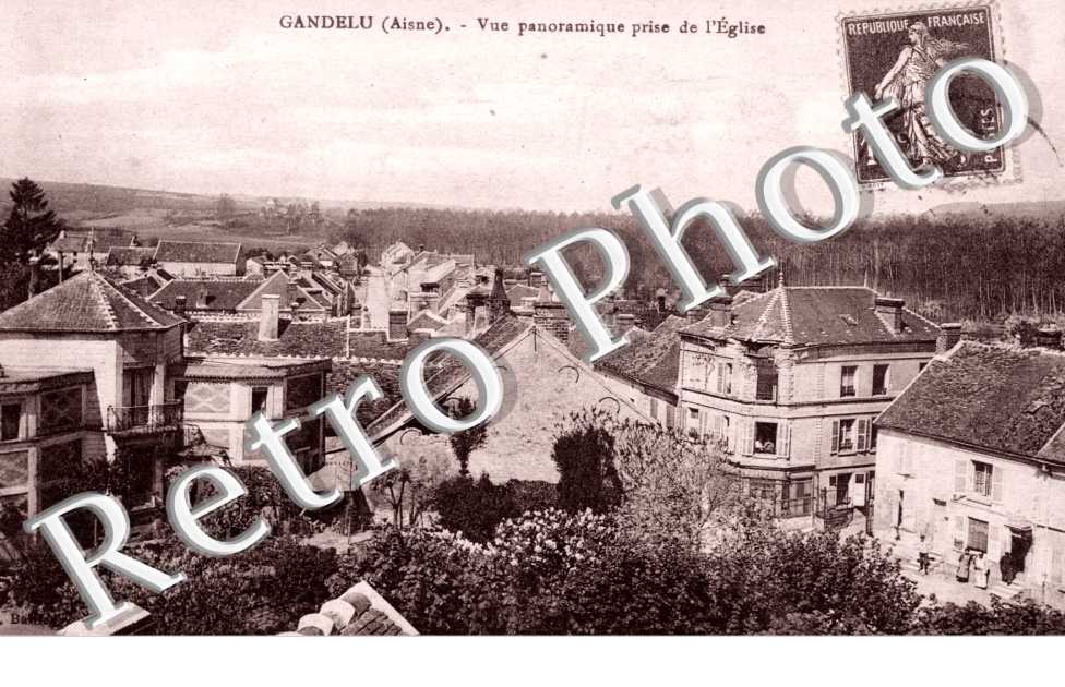 Vue panoramique prise de l&#039;Eglise