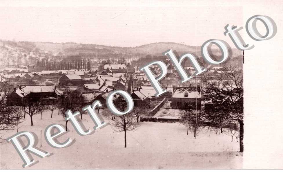 Vue generale sous la neige