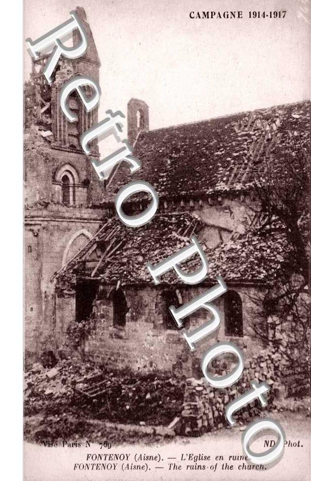 l&#039;église en ruines