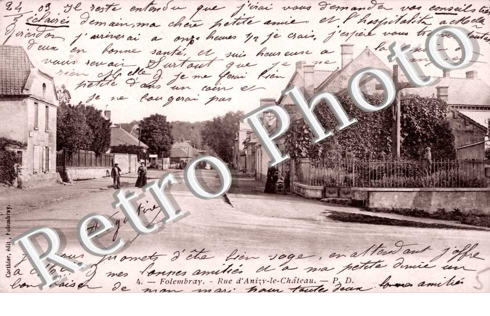 Rue d&#039;Anizy le Chateau