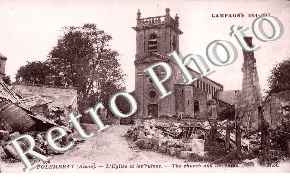 l&#039;eglise et les ruines