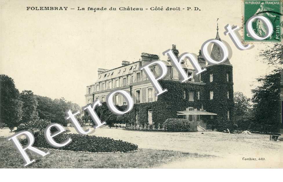 la façade du chateau