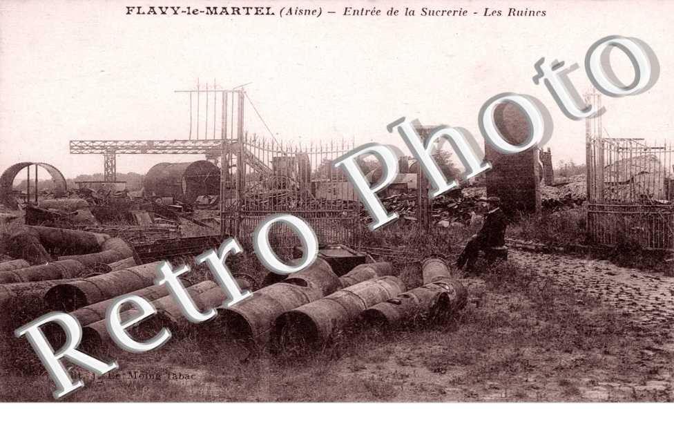 Entree de la Sucrerie, les Ruines