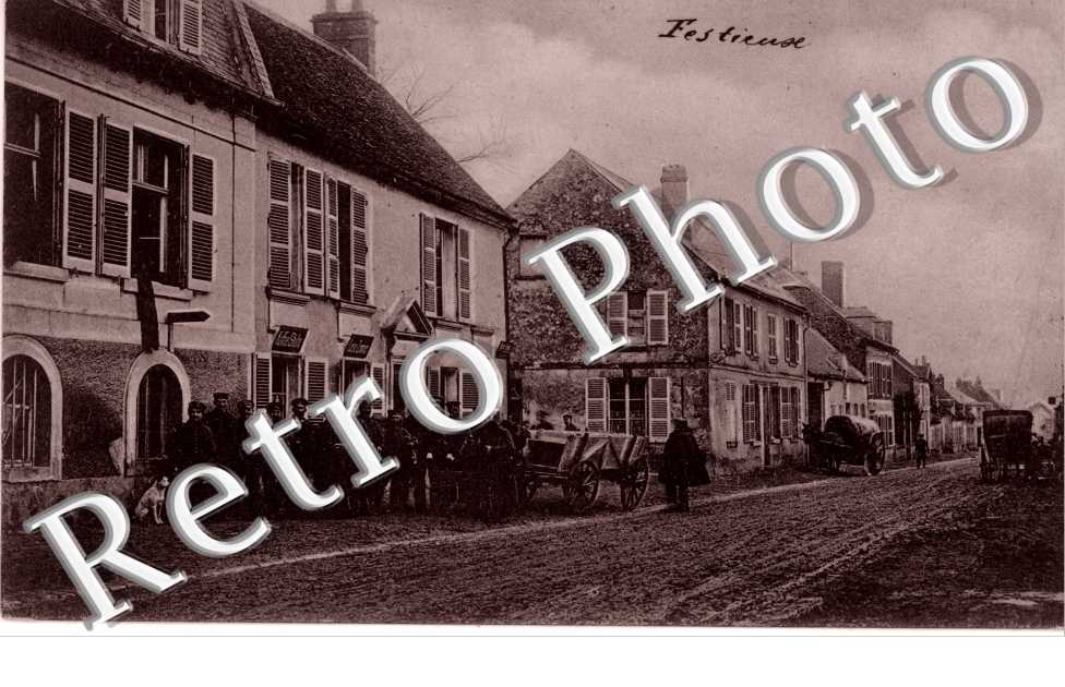 une rue  -  Feldpostkarte 1916