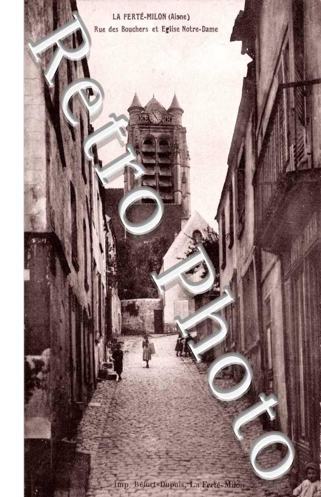 Rue des Bouchers et Eglise Notre Dame