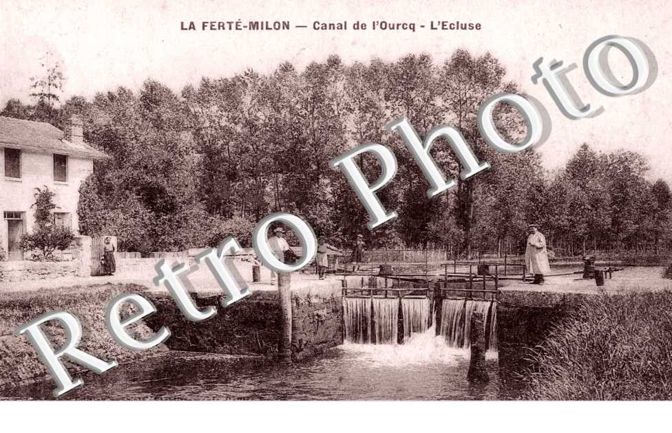 Le Canal de l'Ourcq, l'Ecluse