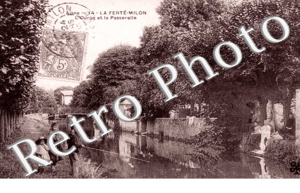 L&#039;Ourcq et la Passerelle