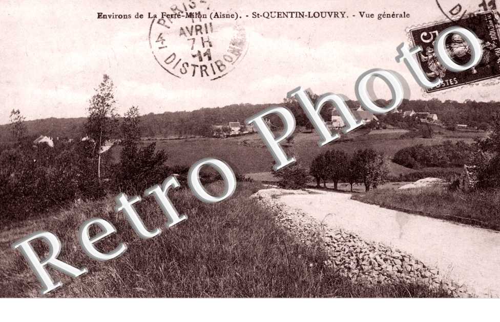 Saint Quentin Louvry, Vue generale