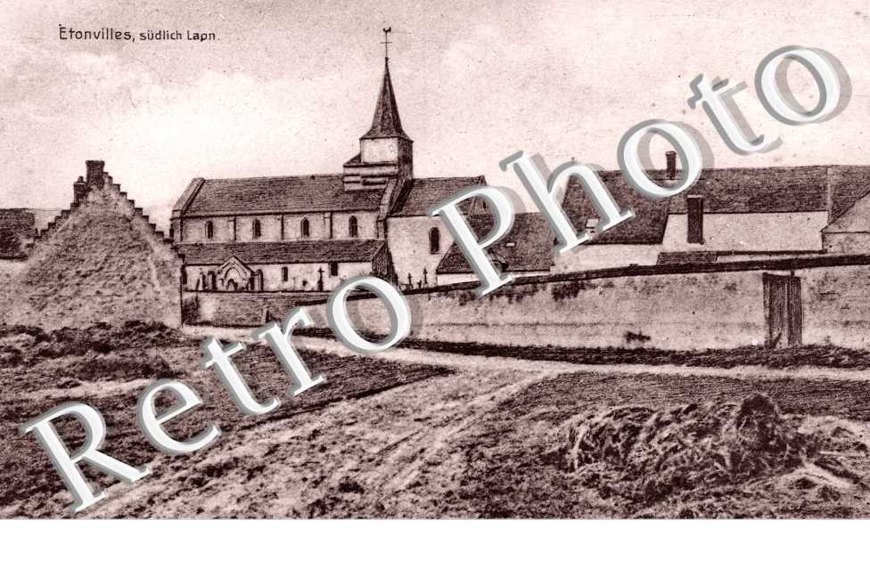 ETONVILLES  Feldpostkarte