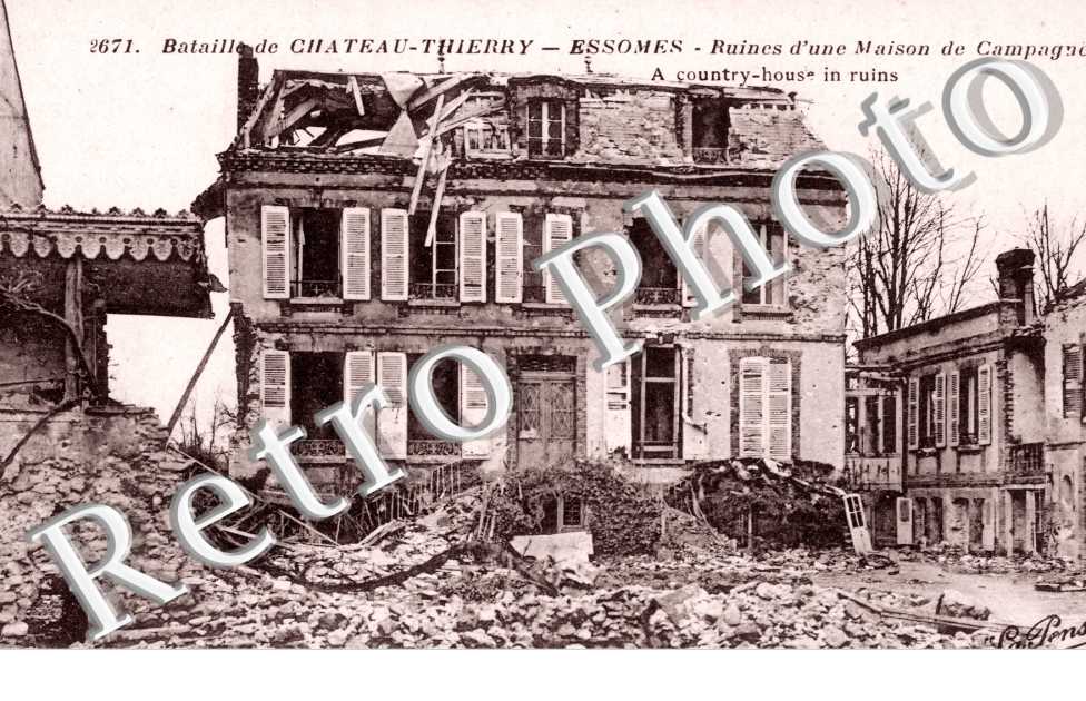 ruines d&#039;une maison de campagne