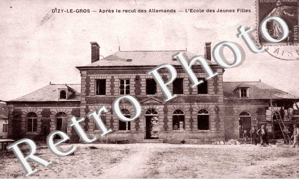 apres le recul des allemands - l&#039;ecole des jeunes filles
