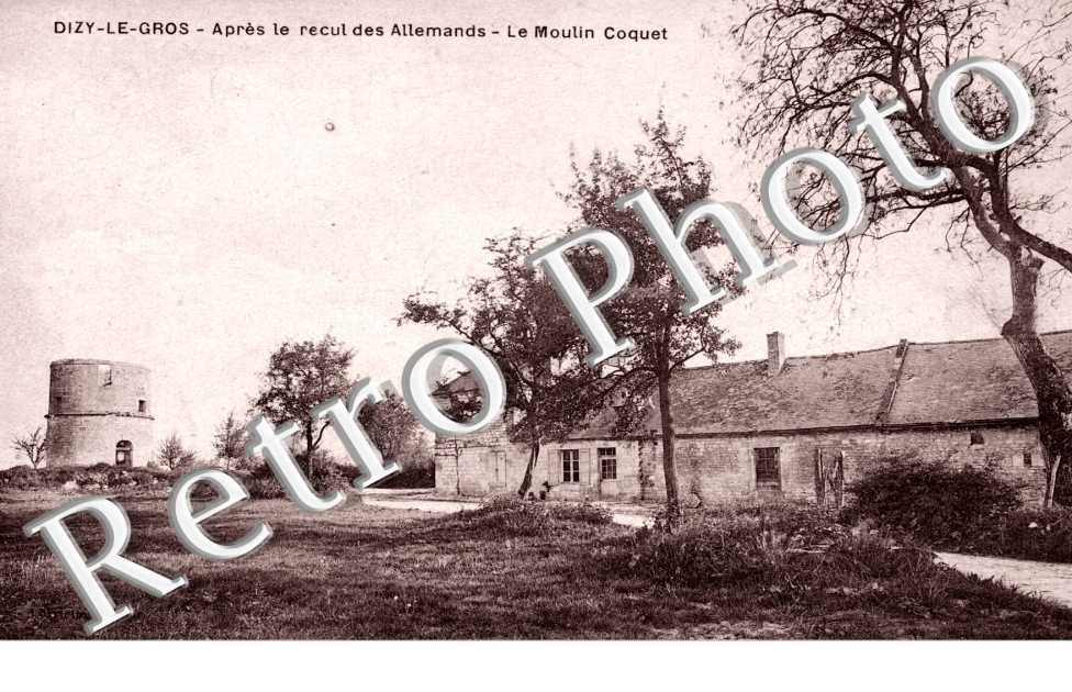 apres le recul des allemands Le Moulin Coquet