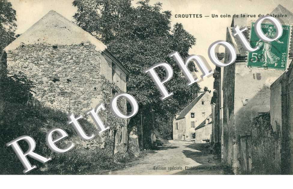 un coin de la rue du Calvaire