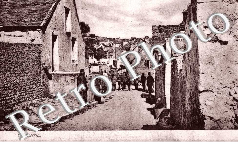 carte allemande + cachet Feldpost