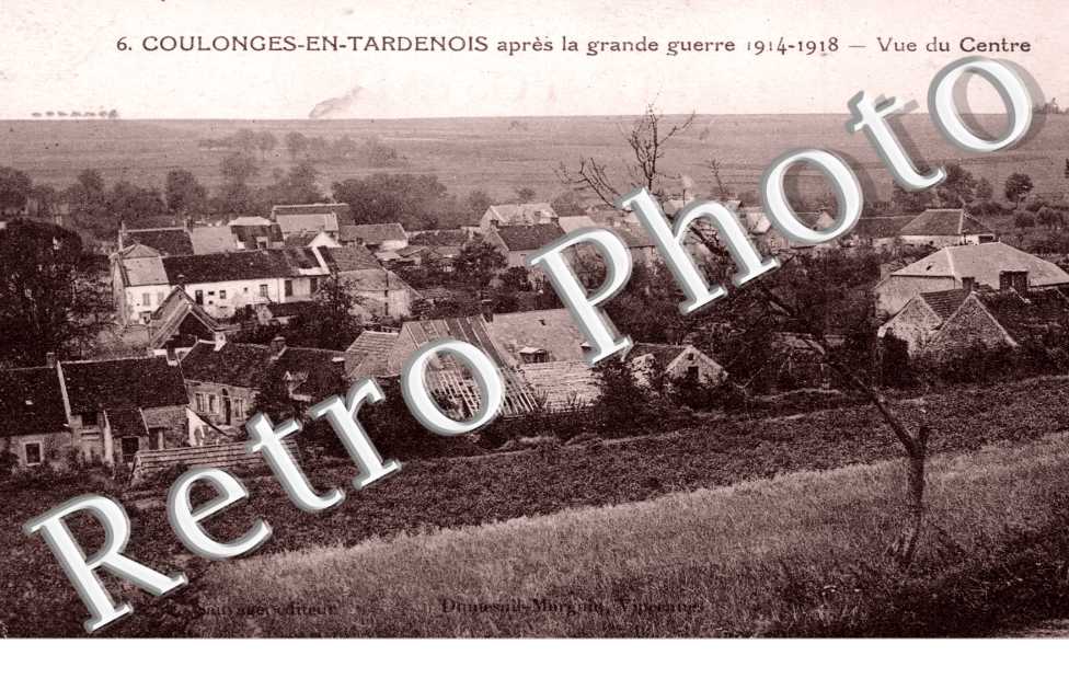 Vue generale apres la guerre de 14-18