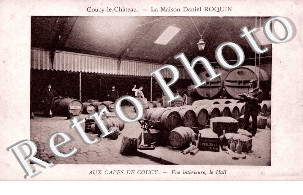 La maison Daniel Roquin Aux caves de Coucy Vue interieure