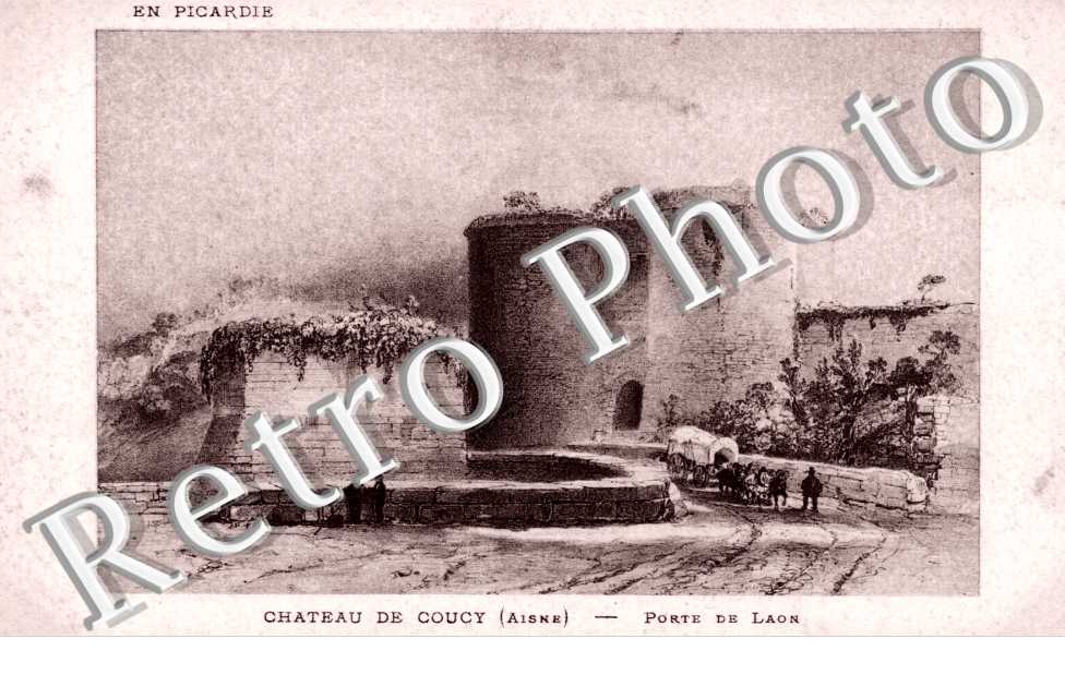 Chateau de Coucy Porte de Laon
