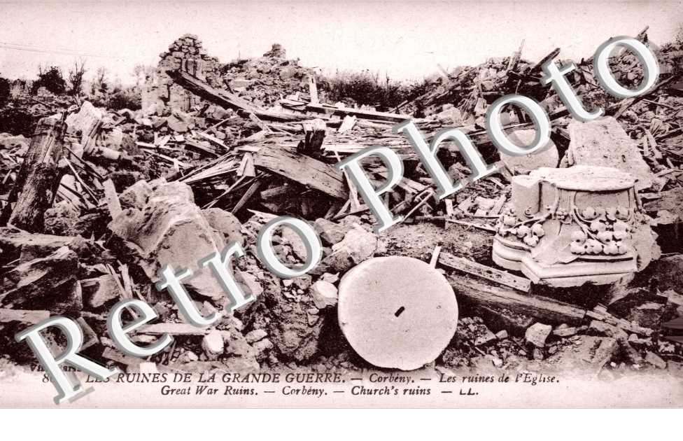 les ruines de l&#039;Eglise