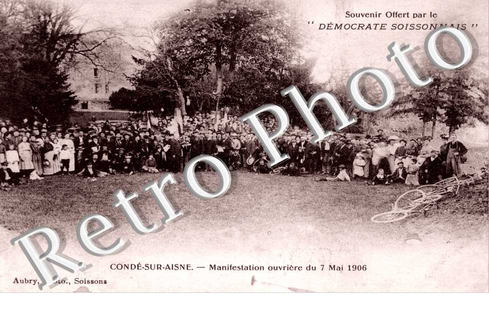 Manifestation ouvriere du 7 mai 1906