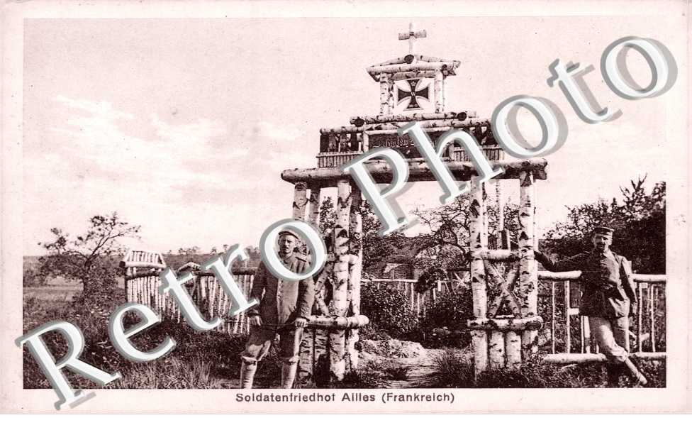 SOLDATENFRIEDHOF AILLES  -  cimetiere militaire allemand