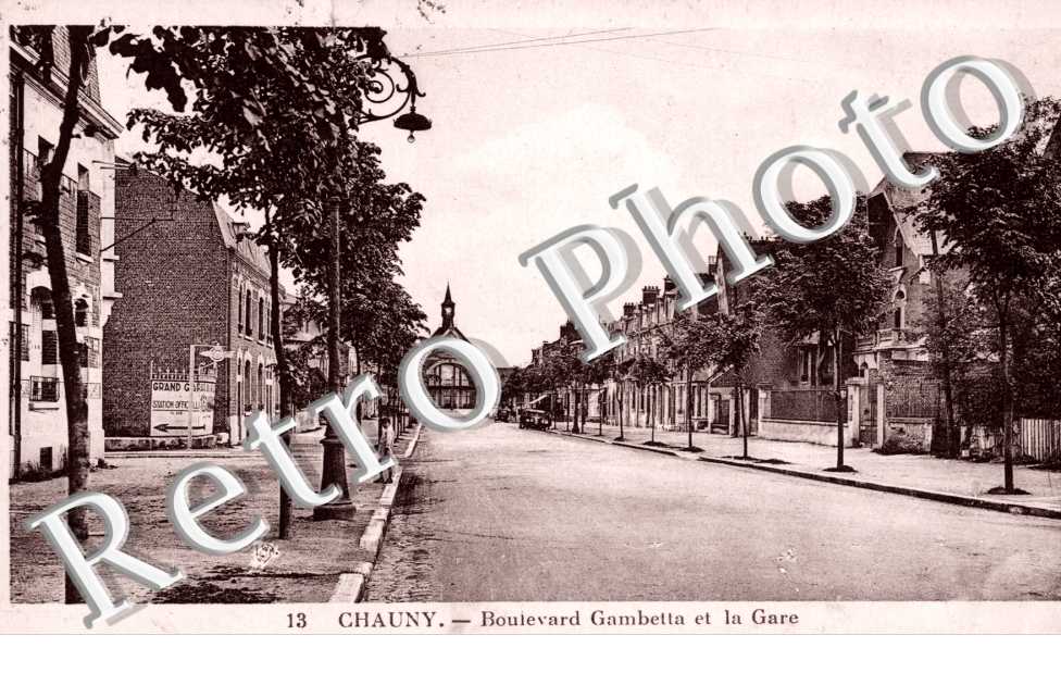 Boulevard Gambetta et la Gare