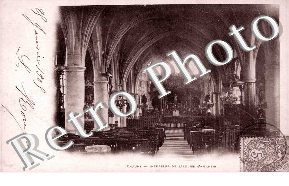 Interieur de l'eglise Saint Martin