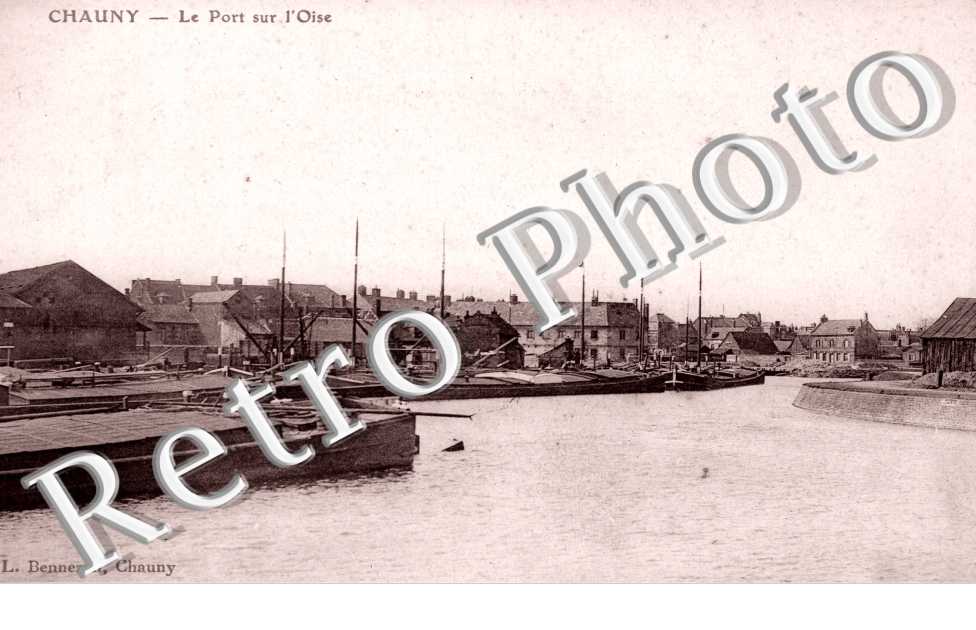 Le port sur l'Oise