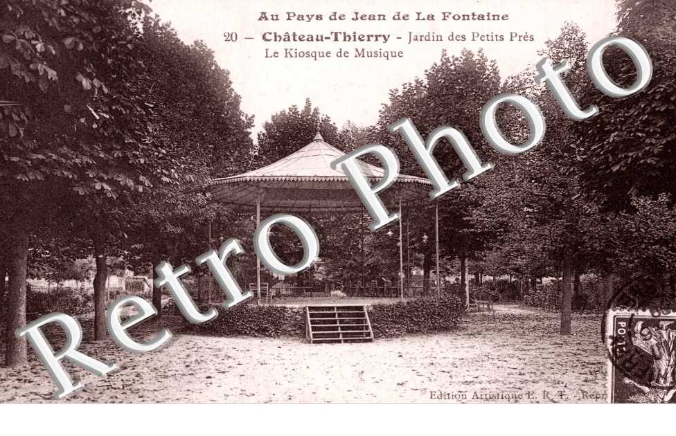 Jardin des Petits Pres et Kiosque a musique