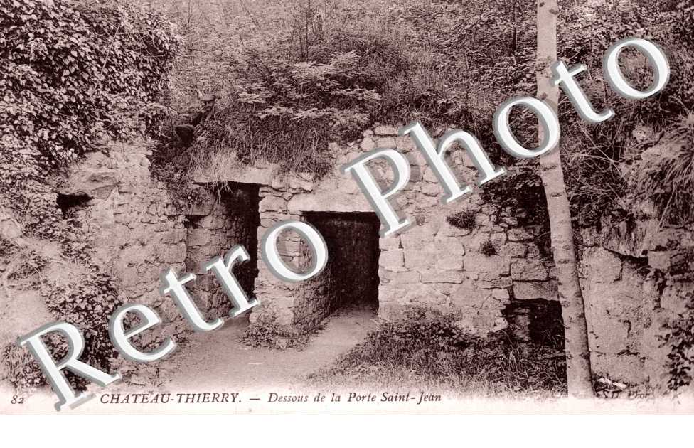 Dessous de la Porte Saint-Jean