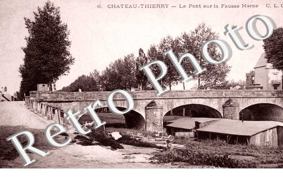 Pont sur la Fausse Marne