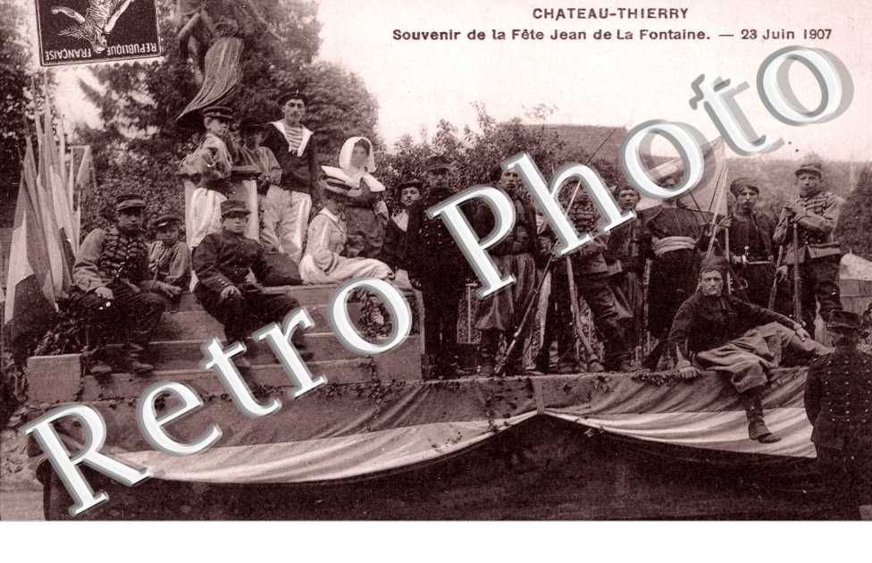 Souvenir de la Fete Jean de la Fontaine, 23 juin 1907