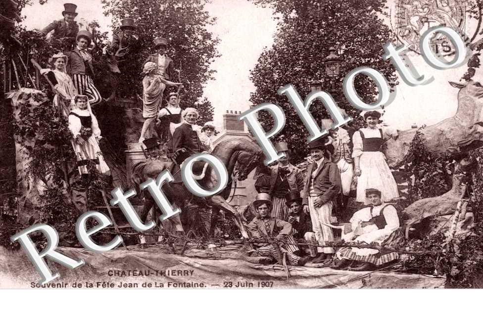 Souvenir de la Fete Jean de la Fontaine, 23 juin 1907