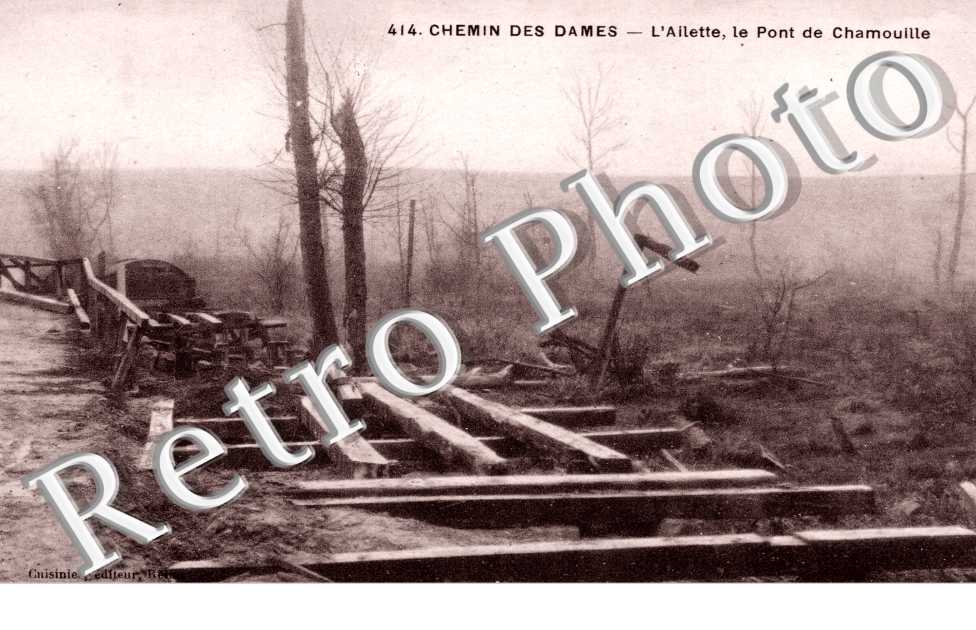 Chemin des dames - L&#039;ailette - pont