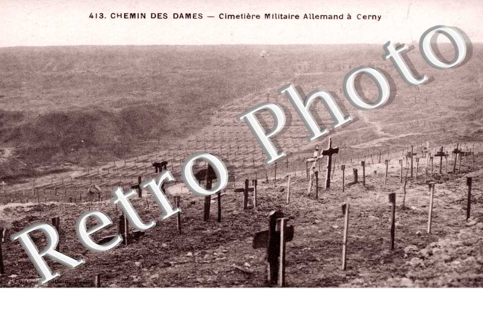 Chemin des dames - cimetiere militaire allemand