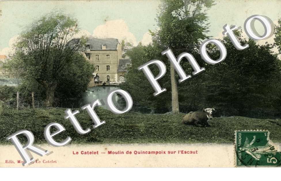 Moulin de Quincampoix sur l&#039;Escaut
