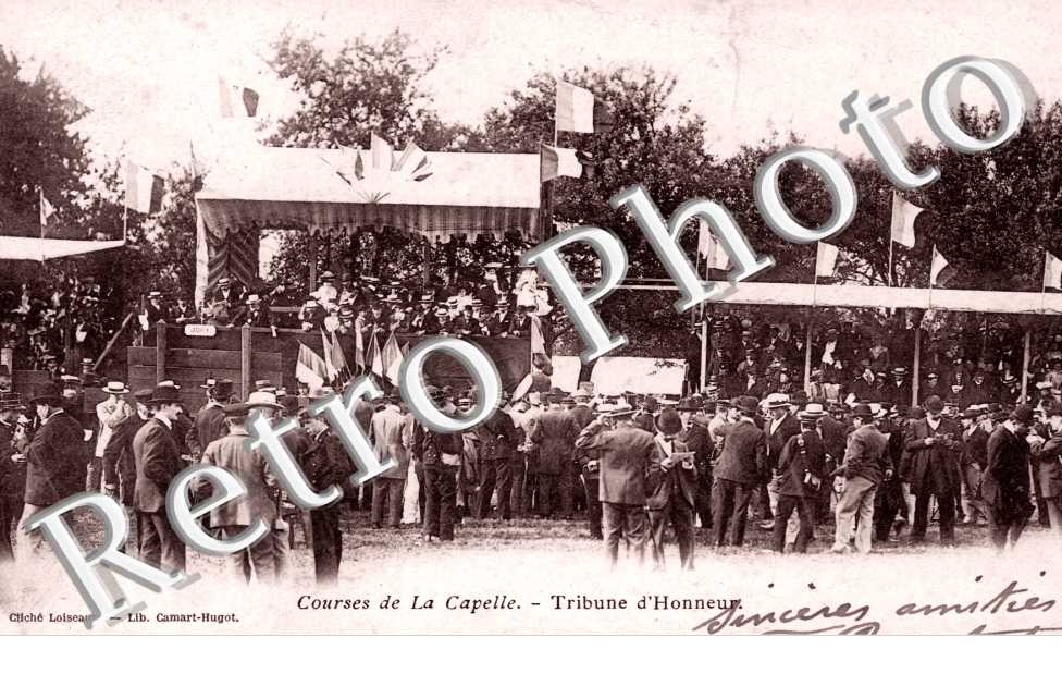 Courses de la Capelle - tribune d&#039;honneur